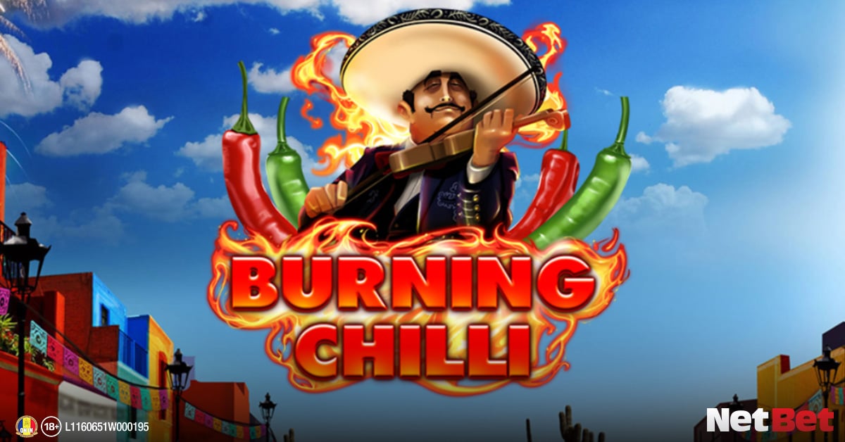 sloturi iuți cu tematică mexicană - Burning Chilli