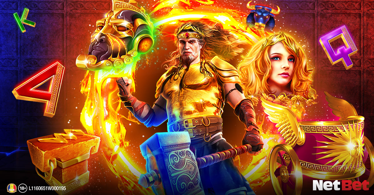 Cash Eruption Hephaestus slot online la NetBet!