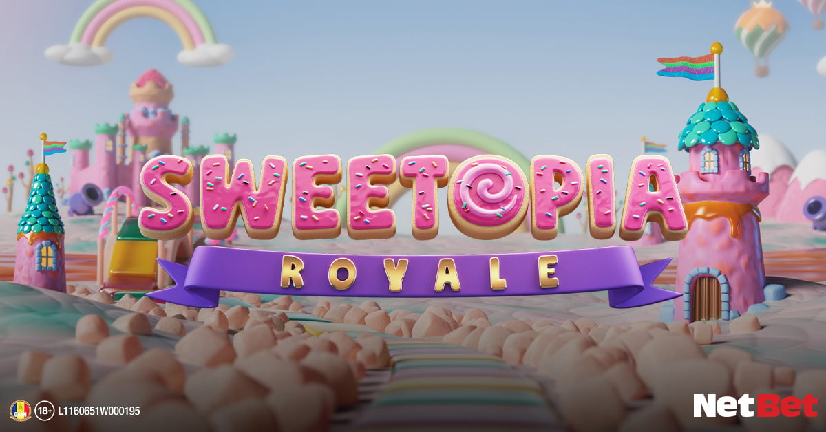 O lume cu premii dulci în păcănelele Sweetopia Royale